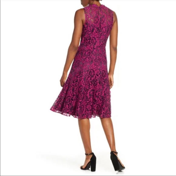 Eliza J fit and flare lace sleeveless dress Size 10 - Picture 2 of 13